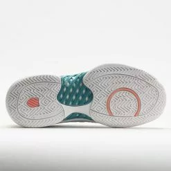 K-Swiss Hypercourt Express 2 Women's Blanc De Blanc/Nile Blue/Desert -K-Swiss Sotre 117153 4