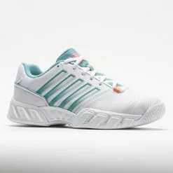 K-Swiss Bigshot Light 4 Women's White/Nile Blue/Desert Flower 10 K-Swiss Bigshot Light 4 Women's White/Nile Blue/Desert Flower -K-Swiss Sotre 117157 5