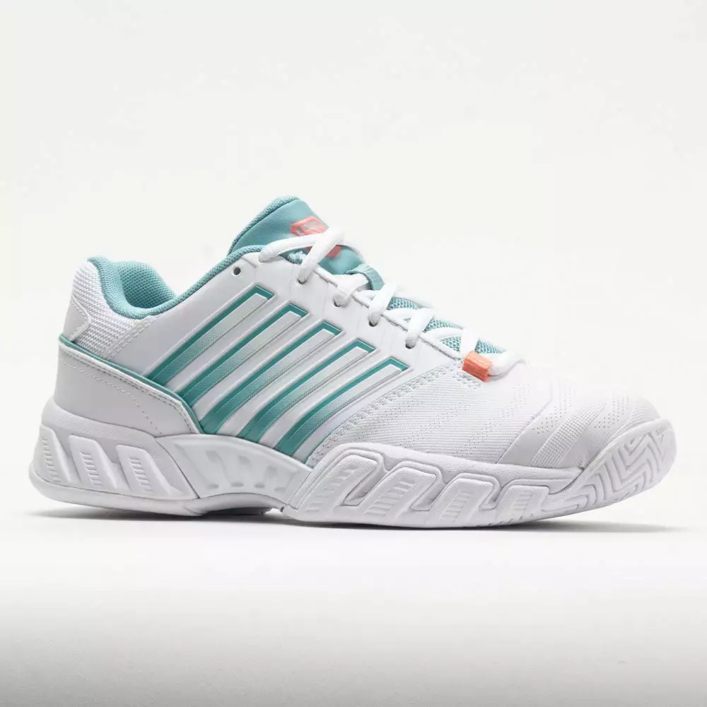 K-Swiss Bigshot Light 4 Women's White/Nile Blue/Desert Flower 5 K-Swiss Bigshot Light 4 Women's White/Nile Blue/Desert Flower - Image 5