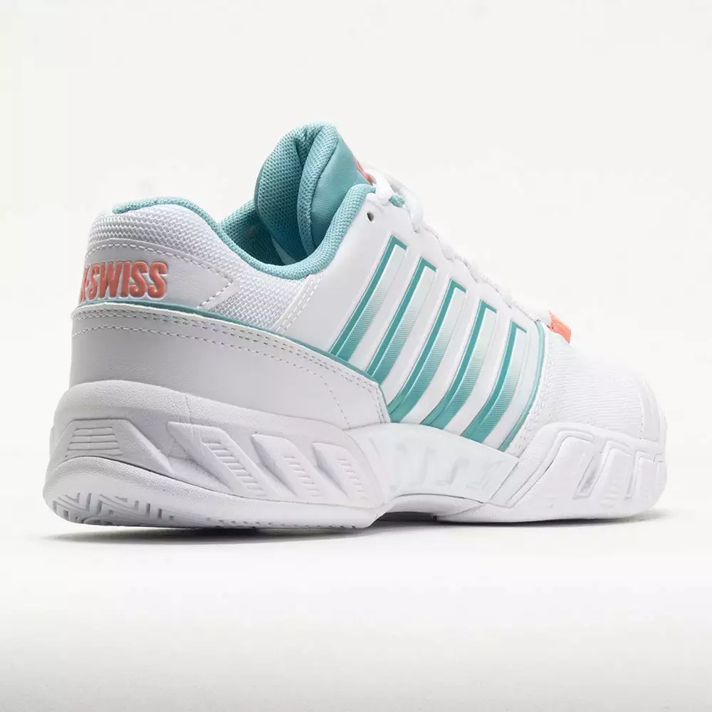 K-Swiss Bigshot Light 4 Women's White/Nile Blue/Desert Flower 6 K-Swiss Bigshot Light 4 Women's White/Nile Blue/Desert Flower - Image 6