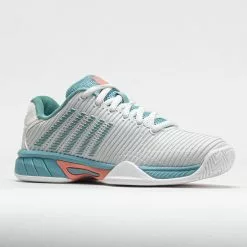 K-Swiss Hypercourt Express 2 Junior Blanc De Blanc/Nile Blue/Desert -K-Swiss Sotre 121383 5