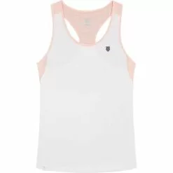 K-Swiss Womens Hypercourt Speed Tank 3 - White/Peach Melange
