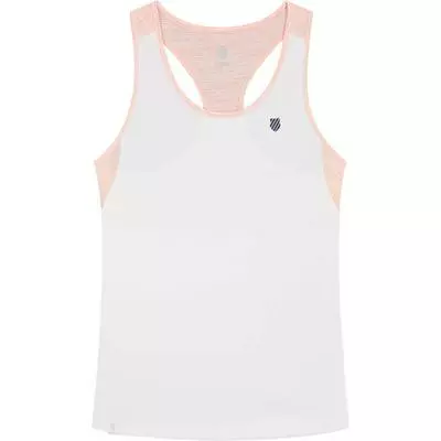 K-Swiss Womens Hypercourt Speed Tank 3 - White/Peach Melange 1 K-Swiss Womens Hypercourt Speed Tank 3 - White/Peach Melange