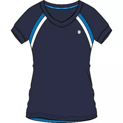 K-Swiss Womens Core Team Top - Navy 8 K-Swiss Womens Core Team Top - Navy -K-Swiss Sotre 194988 400 A