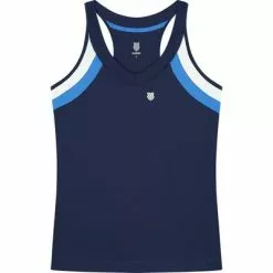 K-Swiss Womens Core Team Tank - Navy