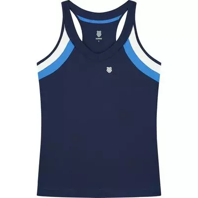 K-Swiss Womens Core Team Tank - Navy 1 K-Swiss Womens Core Team Tank - Navy