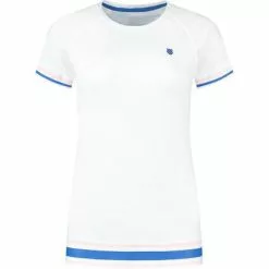 K-Swiss Womens Hypercourt Round Neck Top - White