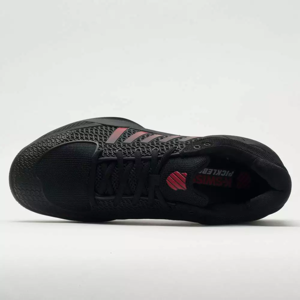 K-Swiss Express Light Pickleball Men's Black/Lollipop 3 K-Swiss Express Light Pickleball Men's Black/Lollipop - Image 3