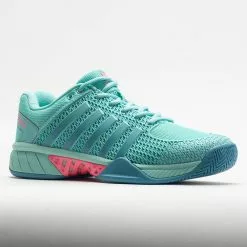 K-Swiss Express Light Pickleball Women's Aruba Blue/Maui Blue/Soft Neo -K-Swiss Sotre 370053 5