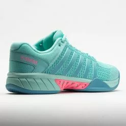 K-Swiss Express Light Pickleball Women's Aruba Blue/Maui Blue/Soft Neo -K-Swiss Sotre 370053 6