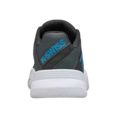 K-Swiss Kids Court Express Omni Tennis Shoes - Dark Shadow/Blue 4 K-Swiss Kids Court Express Omni Tennis Shoes - Dark Shadow/Blue - Image 4