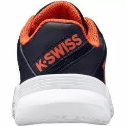 K-Swiss Kids Court Express Omni - Black/Orange -K-Swiss Sotre 56609041 D