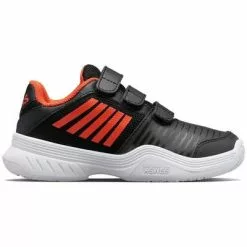 K-Swiss Kids Court Express Omni - Black/Orange