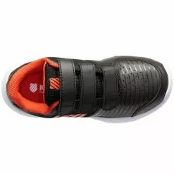 K-Swiss Kids Court Express Omni - Black/Orange -K-Swiss Sotre 56610041 D 2