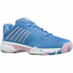 K-Swiss Kids Hypercourt Express 2 HB Tennis Shoes - Blue/Pink -K-Swiss Sotre 86614 454.01 a