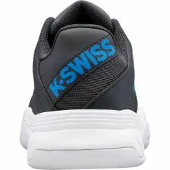 K-Swiss Kids Court Express Carpet Tennis Shoes - Black/Blue -K-Swiss Sotre 86934411 lr E