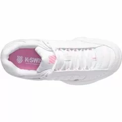 K-Swiss Womens Defier RS Tennis Shoes - White/Pink -K-Swiss Sotre 91033955 k swiss defier womens G