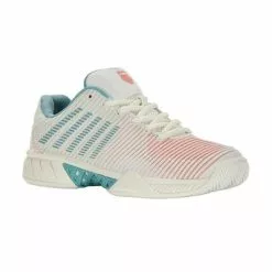 K-Swiss Womens Hypercourt Express 2 Court Tennis Shoes - Nile Blue/Desert Flower -K-Swiss Sotre 96613143 C