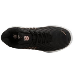 K-Swiss Womens Hypercourt Express 2 HB Court Tennis Shoes - Black/Rose Gold -K-Swiss Sotre 96614072 C