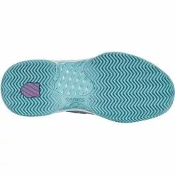 K-Swiss Womens Hypercourt Express 2 HB Court Tennis Shoes - White/Angel Blue -K-Swiss Sotre 96614190 A