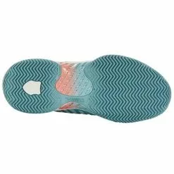 K-Swiss Womens Hypercourt Supreme HB Tennis Shoes - Nile Blue / Desert Flower -K-Swiss Sotre 96617407 D