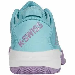 K-Swiss Womens Hypercourt Supreme HB Tennis Shoes - Angel Blue/Sheer Lilac/Brilliant White -K-Swiss Sotre 96617467 C