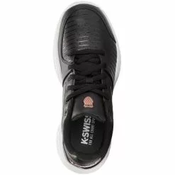 K-Swiss Womens Court Express HB Tennis Shoes - Black/Rose Gold -K-Swiss Sotre 96750059 C