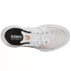 K-Swiss Womens Court Express HB Tennis Shoes - White/Rose Gold -K-Swiss Sotre 96750196 C