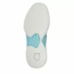K-Swiss Womens Express Light 2 Carpet Tennis Shoes - White/Turquoise -K-Swiss Sotre 96803468 D