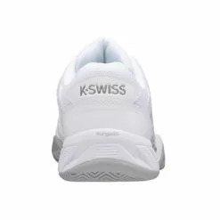 K-Swiss Womens Bigshot Light 4 Tennis Shoes - White/Silver -K-Swiss Sotre 96989138 D