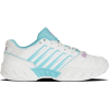 K-Swiss Womens Bigshot Light 4 Tennis Shoes - Brilliant White/Angel Blue/Sheer Lilac