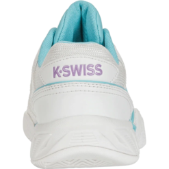 K-Swiss Womens Bigshot Light 4 Tennis Shoes - Brilliant White/Angel Blue/Sheer Lilac -K-Swiss Sotre 96989190 C