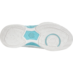 K-Swiss Womens Bigshot Light 4 Tennis Shoes - Brilliant White/Angel Blue/Sheer Lilac -K-Swiss Sotre 96989190 D