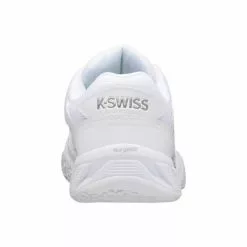 K-Swiss Womens Bigshot Light 4 Omni Tennis Shoes - White/Silver -K-Swiss Sotre 97010138 D