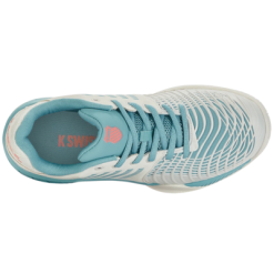 K-Swiss Womens Express Light 3 Tennis Shoes - White/Nile Blue -K-Swiss Sotre 98562143 C